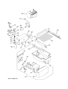 06 - Ice Maker & Dispenser parts for Ge Refrigerator PCG23YESBFBB from AppliancePartsPros.com