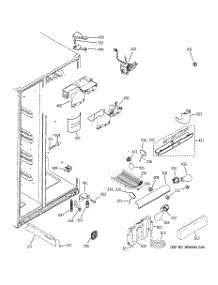07 - Fresh Food Section parts for Ge Refrigerator PCG23YESBFBB from AppliancePartsPros.com