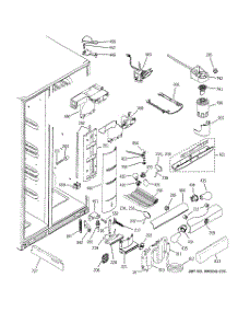 08 - Fresh Food Section parts for Ge Refrigerator PSG25NGSBFBB from AppliancePartsPros.com