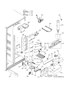 07 - Fresh Food Section parts for Ge Refrigerator MIG23MISBFBB from AppliancePartsPros.com