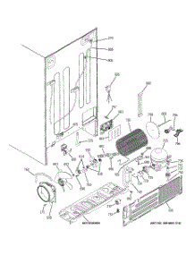 09 - Sealed System & Mother Board parts for Ge Refrigerator GCG23YESBFCC from AppliancePartsPros.com
