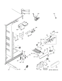 07 - Fresh Food Section parts for Ge Refrigerator GCG23YESBFWW from AppliancePartsPros.com