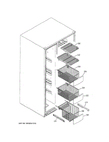 05 - Freezer Shelves parts for Ge Refrigerator GIG21IESBFWW from AppliancePartsPros.com