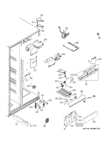 07 - Fresh Food Section parts for Ge Refrigerator GCG21YESBFBB from AppliancePartsPros.com