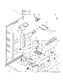 07 - Fresh Food Section parts for Ge Refrigerator GIG21IESBFWW from AppliancePartsPros.com