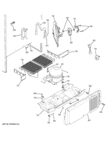 06 - Unit Parts parts for Ge Refrigerator STS18ZCPRRWW from AppliancePartsPros.com