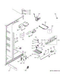 06 - Fresh Food Section parts for Ge Refrigerator GSK25LASBCCC from AppliancePartsPros.com