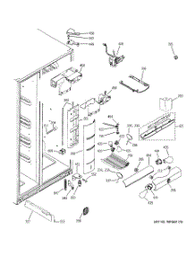 06 - Fresh Food Section parts for Ge Refrigerator GSX25YBSBCWW from AppliancePartsPros.com