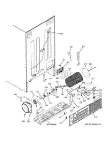 08 - Sealed System & Mother Board parts for Ge Refrigerator GSX25YBSBCWW from AppliancePartsPros.com