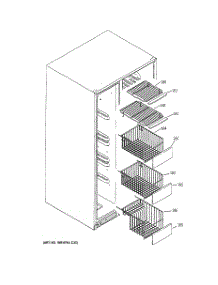 05 - Freezer Shelves parts for Ge Refrigerator GSG25SISBCSS from AppliancePartsPros.com