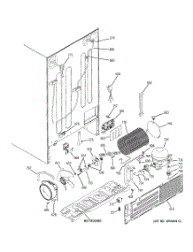02 - Sealed System & Mother Board parts for Ge Refrigerator PSS29NHSBCC from AppliancePartsPros.com