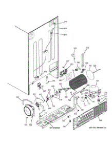 09 - Sealed System & Mother Board parts for Ge Refrigerator GSG25MISBCWW from AppliancePartsPros.com