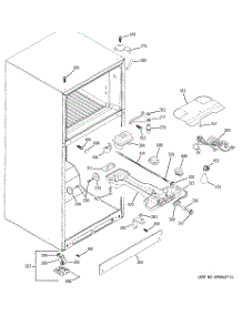 04 - Fresh Food Section parts for Ge Refrigerator GTS18DBPBLBB from AppliancePartsPros.com