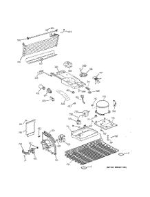 03 - Unit Parts parts for Ge Refrigerator GTT17HBSARCC from AppliancePartsPros.com