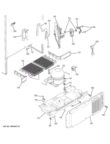 06 - Unit Parts parts for Ge Refrigerator GTH18DCRTRBB from AppliancePartsPros.com