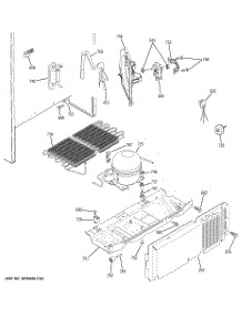 06 - Unit Parts parts for Ge Refrigerator GTS18DCPPLWW from AppliancePartsPros.com
