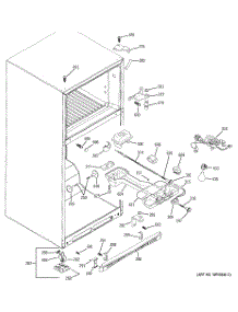04 - Fresh Food Section parts for Ge Refrigerator GTS18KHPPRWW from AppliancePartsPros.com