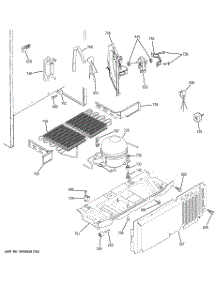 07 - Unit Parts parts for Ge Refrigerator GTS18KHPPRWW from AppliancePartsPros.com