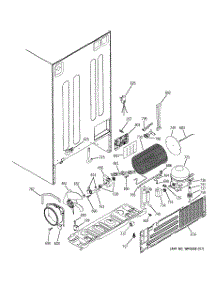 08 - Sealed System & Mother Board parts for Ge Refrigerator GSK25LASACCC from AppliancePartsPros.com