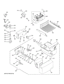 05 - Ice Maker & Dispenser parts for Ge Refrigerator GSS25JSRFSS from AppliancePartsPros.com