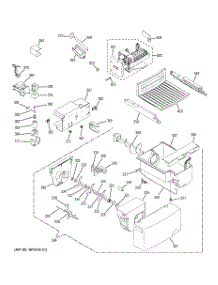 05 - Ice Maker & Dispenser parts for Ge Refrigerator GSL22WGPJBS from AppliancePartsPros.com
