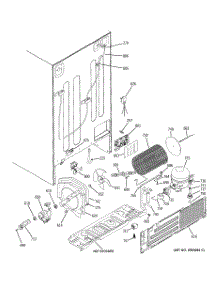 09 - Sealed System & Mother Board parts for Ge Refrigerator GSS25WGSCCC from AppliancePartsPros.com