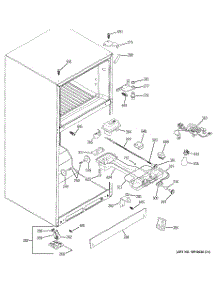 04 - Fresh Food Section parts for Ge Refrigerator GTH18DBRCOWW from AppliancePartsPros.com