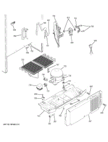 06 - Unit Parts parts for Ge Refrigerator GTS18DCPLRBB from AppliancePartsPros.com