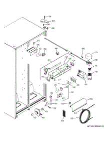 06 - Fresh Food Section parts for Ge Refrigerator GSS25SGRFSS from AppliancePartsPros.com