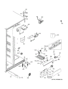 07 - Fresh Food Section parts for Ge Refrigerator GCG23YESAFSS from AppliancePartsPros.com