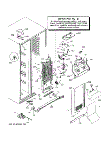 04 - Freezer Section parts for Ge Refrigerator PSG25SGSACSS from AppliancePartsPros.com