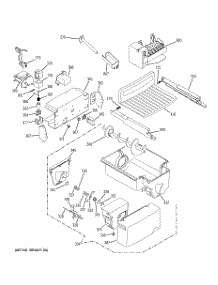 06 - Ice Maker & Dispenser parts for Ge Refrigerator GCG21YESAFNS from AppliancePartsPros.com