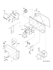 02 - Fresh Food Door parts for Ge Refrigerator DSS25KGRDBB from AppliancePartsPros.com
