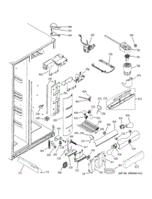 07 - Fresh Food Section parts for Ge Refrigerator PSR26UHPDCC from AppliancePartsPros.com