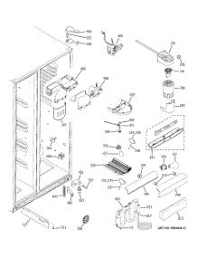 07 - Fresh Food Section parts for Ge Refrigerator GSS23VGSACC from AppliancePartsPros.com