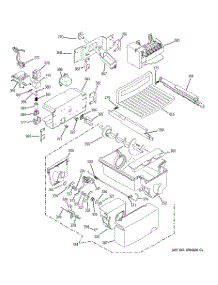 06 - Ice Maker & Dispenser parts for Ge Refrigerator GSS25SGSASS from AppliancePartsPros.com
