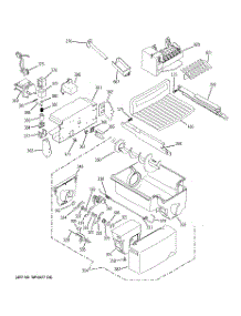 06 - Ice Maker & Dispenser parts for Ge Refrigerator ESS23XGSACC from AppliancePartsPros.com