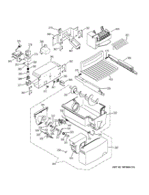 06 - Ice Maker & Dispenser parts for Ge Refrigerator GSS23VGSAWW from AppliancePartsPros.com