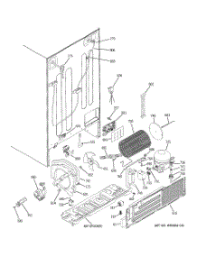 02 - Sealed System & Mother Board parts for Ge Refrigerator PSS26SGRDSS from AppliancePartsPros.com