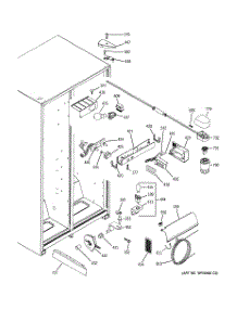 06 - Fresh Food Section parts for Ge Refrigerator GSH25JFRFBB from AppliancePartsPros.com
