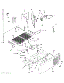06 - Sealed System & Mother Board parts for Ge Refrigerator STS18ZCPFRWW from AppliancePartsPros.com