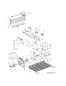 03 - Unit Parts parts for Ge Refrigerator GTS16JBRFRCC from AppliancePartsPros.com