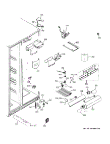 06 - Fresh Food Section parts for Ge Refrigerator GSS25YBRAWW from AppliancePartsPros.com