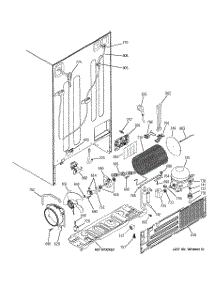 02 - Sealed System & Mother Board parts for Ge Refrigerator PIG23SGSAFSV from AppliancePartsPros.com