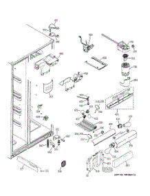 07 - Fresh Food Section parts for Ge Refrigerator SSL27RGRABS from AppliancePartsPros.com