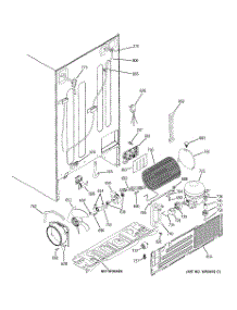 09 - Sealed System & Mother Board parts for Ge Refrigerator SSL27RGRABS from AppliancePartsPros.com