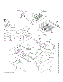 05 - Ice Maker & Dispenser parts for Ge Refrigerator GSG25MISAFWW from AppliancePartsPros.com