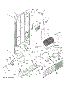 08 - Sealed System & Mother Board parts for Ge Refrigerator GSS22IFRECC from AppliancePartsPros.com