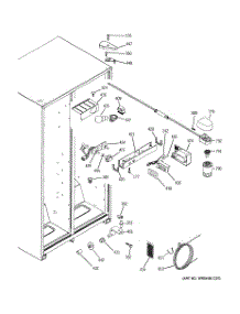 06 - Fresh Food Section parts for Ge Refrigerator GSS22IFREWW from AppliancePartsPros.com