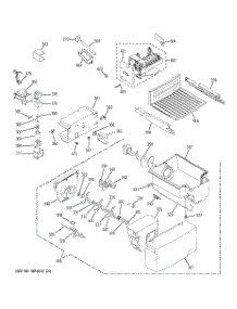 05 - Ice Maker & Dispenser parts for Ge Refrigerator GSG20IESAFWW from AppliancePartsPros.com